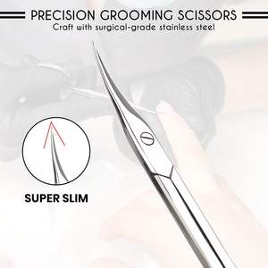 Ciseaux à cuticules de haute qualité, ciseaux à cuticules professionnels, lame longue, ciseaux à cuticules pour manucure, ciseaux à ongles - Product Image 3