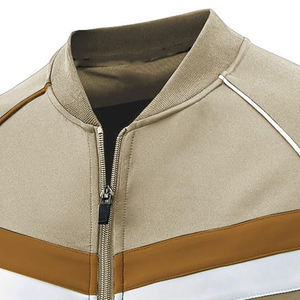 2025 haute qualité couleur unie polaire fermeture éclair personnalisée décontracté 100% Polyester respirant hiver 2-en-1 conception surdimensionné Streetwear - Product Image 3