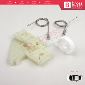 Juego de Reparación de Elevalunas Eléctrico Trasero Izquierdo BWR5076 para Octavia MK2 A5 1Z3 1Z5 2004-2013 4/5 Puertas 1Z0839655 - Product Image 5
