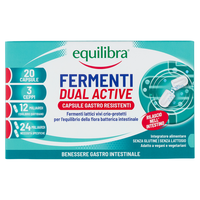 Distributeur B2B d'Equilibra, entreprise italienne de capsules probiotiques gastro-résistantes pour l'équilibre de la flore intestinale