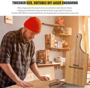 Planches à découper en bois de charcuterie pour la cuisine pour servir du fromage - Product Image 4