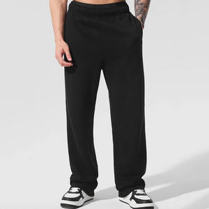 Pantalon en polaire décontracté pour hommes en gros pour l'hiver Pantalon en polaire avec logo personnalisé de 360 grammes avec imprimé Pantalon pour hommes au design personnalisé - Product Image 1