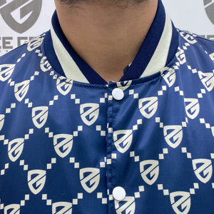 แจ็กเก็ตเบสบอลผ้าขนแกะสำหรับผู้ชายเสื้อแจ็กเก็ตเลตเทอร์เม็นสำหรับใส่กลางแจ้งฤดูหนาวสภาพใหม่ - Product Image 6