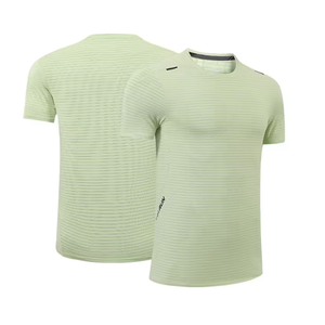 Camiseta de compresión deportiva con logotipo personalizado para hombre, camiseta transpirable de manga corta y larga - Product Image 6