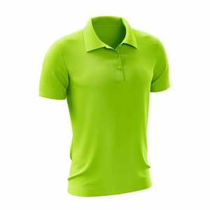 Polos de algodón 100% con logotipo personalizado y manga corta de tres botones de tamaño. Sialkot Deportes - Product Image 3