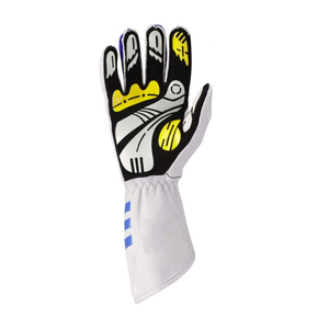 OEM Custom Two Layer Full Finger Racing <b>Gloves</b> Pre Curved <b>Grip</b> Motorsport Driving <b>Gloves</b> Ergonomic Kart Racing <b>Gloves</b> - Product Image 5