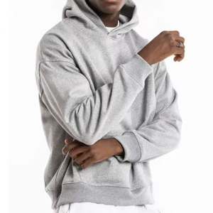 OEM Diseño de logotipo personalizado de los hombres Heavyweight Pullover Hoodie 600 Gsm Invierno de gran tamaño Sudadera con capucha en blanco con 450gsm Bordado - Product Image 4