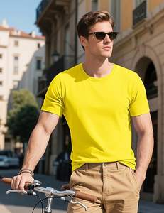 Camisetas para hombre de manga corta UPF 80 + Protección solar Ligero Absorbe la humedad Casual Cuello redondo Camisetas básicas - Product Image 2