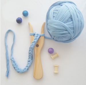 Fourchette à tricoter Lucet en bois Bracelets et colliers de tissage Lucet pour travaux d'aiguille pour créer une fourchette à tricoter Lucet - Product Image 4