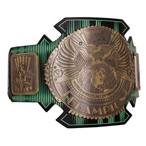 WWE Big Gold World Heavyweight Championship Belt 100% Zinc WWE Campeonato tradicional Cinturón de campeonato personalizado Ronpex - Product Image 2