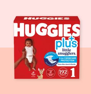 Couches Huggies Snug & Dry pour nouveau-nés, taille 1 (8-14 livres), 38 couches, avec bande anti-fuite, pour bébés NB XXL, lavables - Product Image 6