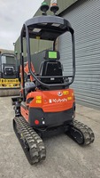 Mini-excavatrice U17 2025 pour moteur 1 tonne, capacité de la benne de 0,21 m, puissance de 20 kW, garantie de 4 ans, fabrication JCB