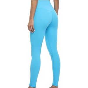 Leggings Deportivos para Mujer, Spandex/Poliéster, Color Sólido, Cintura Alta con Cordón, Sin Costuras, Personalizados, Ropa Deportiva Activa - Product Image 6