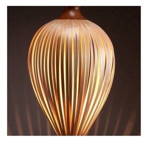 Lampe en bambou Nouveaux produits Lampe suspendue en bambou moderne Luminaire asiatique merveilleux Lustre Meilleur prix Salon 50000 - Product Image 4