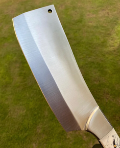 Handmade 1095 Steel Chef <b>Chopper</b> Knife Industrial Design Heavy Duty Professional Kitchen Knife with Leather Sheath Hot <b>Sale</b> - Product Image 4