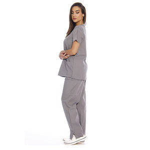 Uniformes Médicos Unisex de Alta Calidad, Jersey de Algodón, Calidad Estable, Conjuntos de Uniformes para Enfermería y Hospital, Uniforme de Enfermera Personalizado para Mujer - Product Image 5