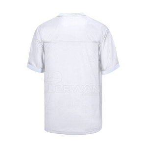 Maillot de football américain respirant en gros, nouvelle arrivée 2025, haute qualité, manches courtes, 100% polyester, séchage rapide - Product Image 2