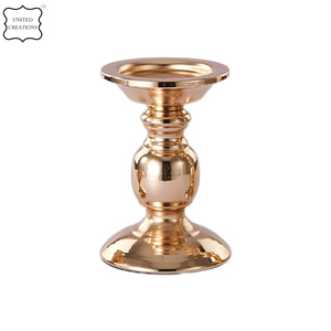 Bougeoir en métal vintage fait à la main support décoratif au design unique pour décorations de mariage/maison dernière version autre bougie - Product Image 2