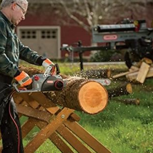 Motosierra Eléctrica de 15A con Barra de 18 Pulgadas, Autoafilable, Lubricación Automática y Tensión sin Herramientas - Product Image 6