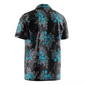 Estilo de verano simple de algodón para hombres para Polos Venta caliente con logotipo personalizado Camiseta de punto Traje de golf inspirado - Product Image 2