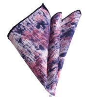 Marineblau Rosa Special Design Baumwolle Halstuch