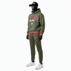 ชุดวอร์มมีฮู้ดแบบสั่งทำพิเศษ คุณภาพสูง ทรงปกติ ใส่ได้ทั้งชายและหญิง สำหรับฤดูหนาว ผ้าฝ้าย 100% ซับในผ้าฟลีซ ระบายอากาศได้ดี สวมใส่สบาย พร้อมปักโลโก้ตามสั่ง - Product Image 4