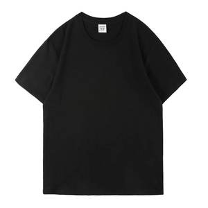 Vente en gros de t-shirts décontractés de qualité supérieure en coton uni pour hommes, vêtements de sport d'été à col rond grande taille - Product Image 6