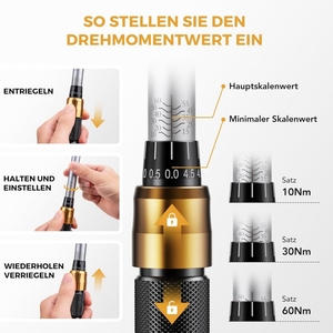 <strong>High</strong> Quality 7pcs CR-V Spanner <strong>Set</strong> 5-60nm Multi-Purpose Torque Wrench Tool Customizable OEM <strong>Car</strong> Maintenance Case Box - Product Image 3