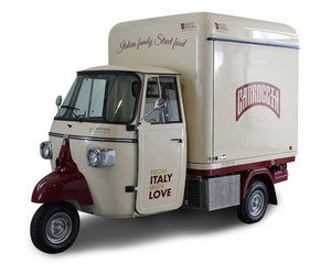 Tricycle Électrique pour Food Truck, Chariot de Restauration Mobile 4/3 Roues, Résistant à la Rouille, Garantie 5 Ans, Café, Pizza, Tacos, Glaces - Product Image 3
