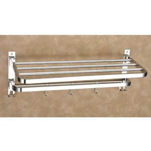 MISHWA Wholesale OEM PP-1101 24' Luxury <b>Towel</b> <b>Bar</b> Brushed SS with Resistant Bathroom Accessory for 5-Star Hotels Cruise Ships - Product Image 4