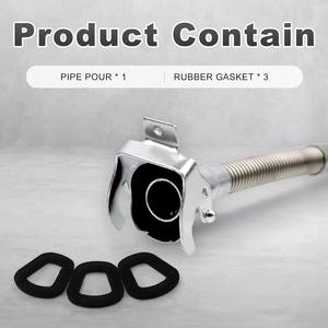 Jerry Can Spout Long-Nose Flexible Can Steel Pipe <b>Oil</b> Pourer with Jerry Can Gask - Product Image 4