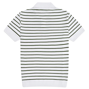 Men's Striped for Shirt Short Sleeve Casual Smart Casual Breathable Quick Dry Lightweight <b>Classic</b> Collar Polyester/Cotton - Product Image 2