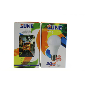 Sune 6 wát LED Globe <span class=keywords><strong>Bulb</strong></span> Tiết kiệm năng lượng cuộc <span class=keywords><strong>s</strong></span>ống lâu dài 6000K CCT A19 loại khu dân cư <span class=keywords><strong>s</strong></span>ử dụng E27 cơ <span class=keywords><strong>s</strong></span>ở nhôm Dimmable cảm biến ánh <span class=keywords><strong>s</strong></span>áng - Product Image 6