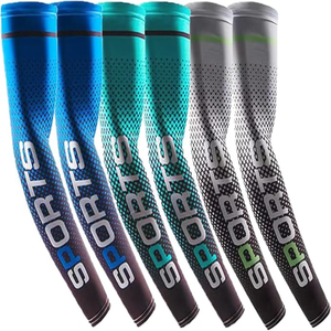 UV Protection Cooling Cyclist <b>Arm</b> Sleeves Breathable Beaded Sunblock Cycling <b>Arm</b> <b>Cover</b> for Adults Sunblock Cycling <b>Arm</b> Sleeves - Product Image 3