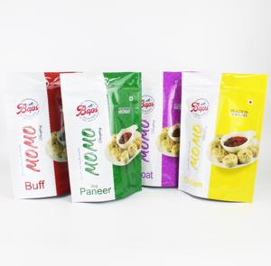 Frozen Food Glossy Stand Up Pouch - Resealable <b>Zip</b> & Tear Notch, High Barrier Laminated, Bulk & Retail, Custom Printed, Vietnam - Product Image 1