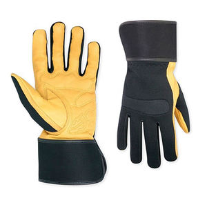 ถุงมือหนังถุงมือนิรภัยสำหรับทำงานถุงมือเชื่อมสำหรับอุตสาหกรรมปากีสถาน - Product Image 1