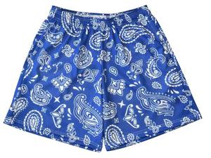 Nouvelle arrivée personnalisé partout Paisley imprimé Vintage hommes Sublimation motif Gymwear Activewear Shorts de baseball pour hommes - Product Image 2