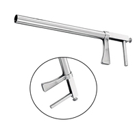 TEKNOLOGI BEDAH BLUNT EDGE SET INSTRUMEN Pistol Bolus Manual Multi-Bolus Bahan Stainless Steel Khusus Veteriner Kelas I