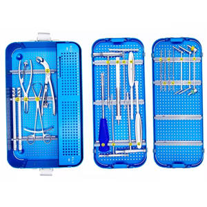 Jeu d'instruments à petits fragments 3.5-4.0mm d'instruments orthopédiques Nouveau - Product Image 2