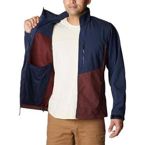 Soft Shell Hooded Stand Collar Casual <b>Camouflage</b> Zipper Unisex Autumn Windbreaker Outdoor <b>Jacket</b> - Product Image 5