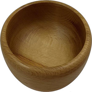 Eco-friendly Wood Dinnerware Wooden <b>Bowl</b> for Luxury Hotels Restaurants <b>Basin</b> Quantity White OEM Customized Logo - Product Image 5