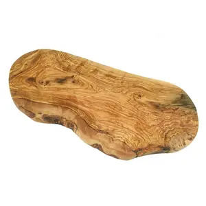 Planche à découper ronde en bois sans poignée personnalisée - Product Image 6