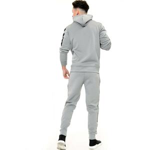 Trajes de sudor de alta calidad 2026, conjuntos Unisex, trajes de sudor apilados para hombres, Sudadera con capucha y chándal con cremallera completa - Product Image 2