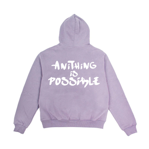 Top Quality Street Wear Unisex Oversize Hoodies Long Sleeve Winter Fleece Hoodie For Adult With <b>Screen</b> Printed Logo Design - Product Image 4