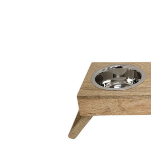 Comederos y cuencos para mascotas de acero inoxidable personalizados OEM Comederos de metal elevados de último diseño fabricados en la India - Product Image 5