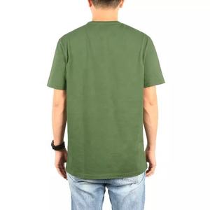 เสื้อยืดผ้าฝ้ายเปล่าของผู้ชายออกแบบเองขนาดบวกคุณภาพระดับพรีเมียมผู้ผลิตโรงงานเสื้อยืดแขนสั้นผู้ชาย - Product Image 5