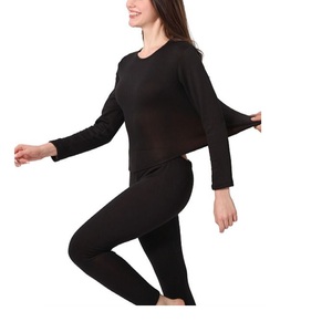 ชุดลองจอนผู้หญิง ชุดชั้นในกันหนาว ระบายอากาศ แห้งเร็ว ผลิตจากเส้นใยไม้ไผ่ 100% เนื้อผ้าบางเบาเหมือนผิวหนัง สำหรับฤดูหนาว ผู้จัดจำหน่าย BD - Product Image 4