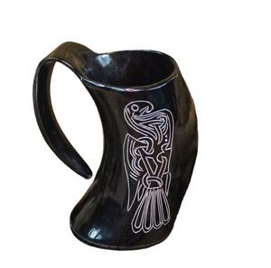 Personalized Nautical Viking Drinking Horn Large Size Cylinder Shape with Premium Polished Finish Reusable for <b>Beer</b> Wine Parties - Product Image 4