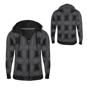 Pull Oem de haute qualité sweat à capuche zippé intégral pour hommes vente en gros de sweats à capuche avec broderie de logo personnalisé vêtements de sport actifs - Product Image 4