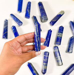 หอคริสตัลควอตซ์ Lapis Lazuli คริสตัลงานฝีมือจากธรรมชาติ - Product Image 1
